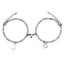 Ensemble de bracelets en acier inoxydable Sun Moon pour couples