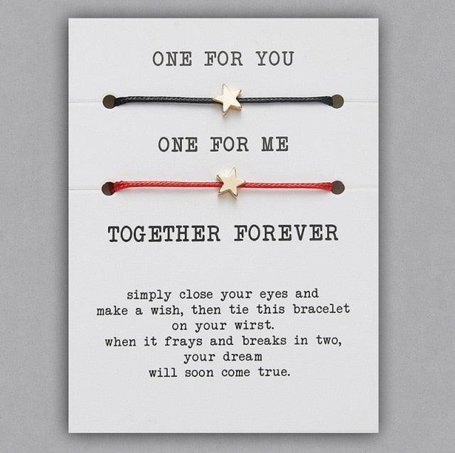 Ensemble de Bracelets Charms Infini Amour Ensemble Pour Toujours