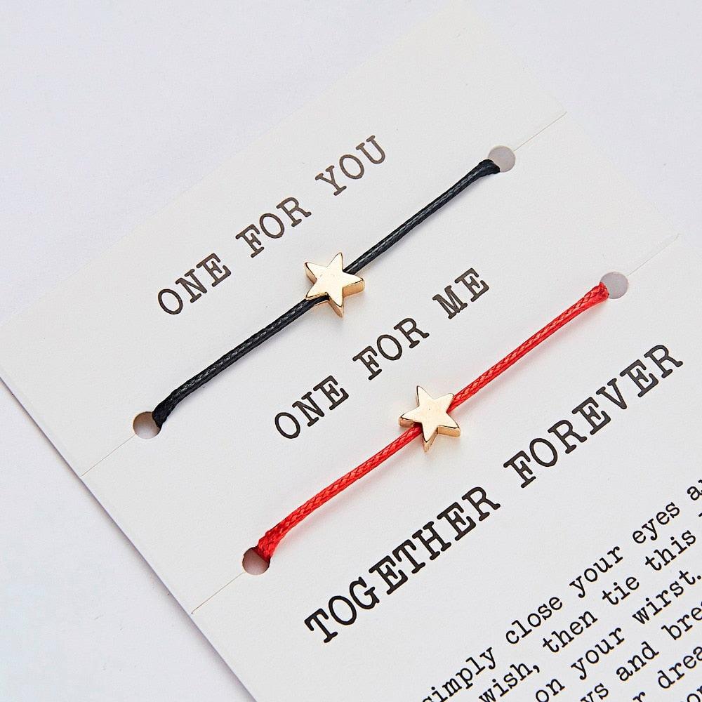 Ensemble de Bracelets Charms Infini Amour Ensemble Pour Toujours