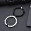 Ensemble de Bracelets Magnétiques pour Couples - Bracelets en Pierre Naturelle