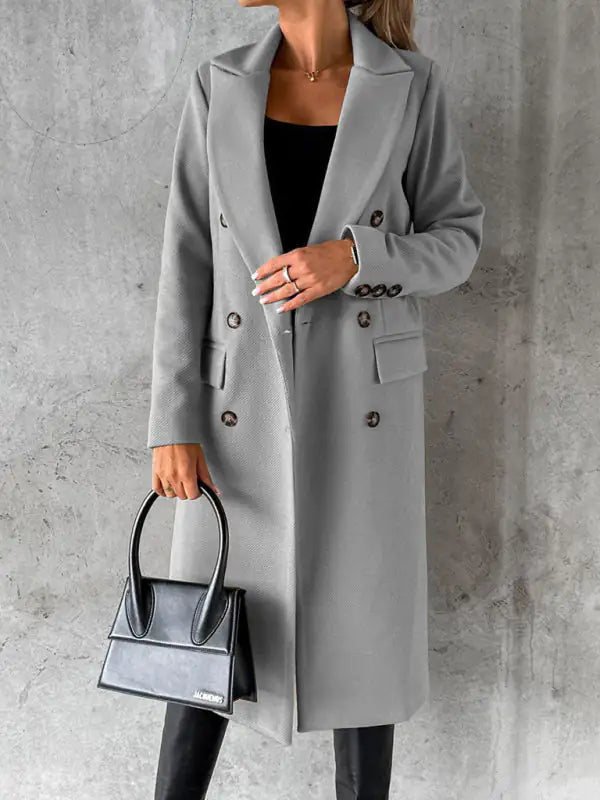 Elegant Business Casual Overcoat for Women