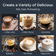 Máquina de Espresso Geek Chef de 20 Bares con Espumador de Leche - Acero Inoxidable