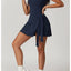 Conjunto de Tenis de Dos Piezas para Mujeres con Estilo Activo