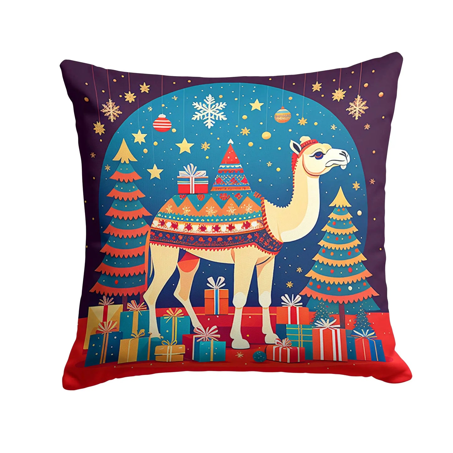Coussin de Noël Camel