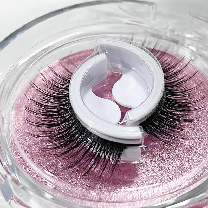 Self-Adhesive False Eyelashes for Effortless Beauty