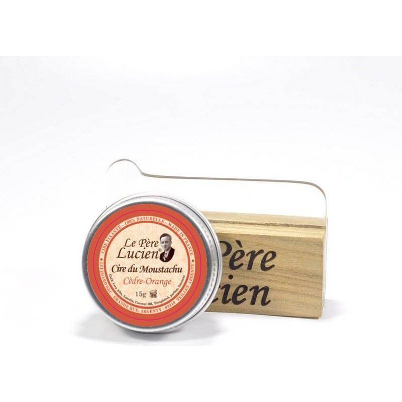 Cera de Bigote Natural Le Pere Lucien Cidre-Naranja 15g