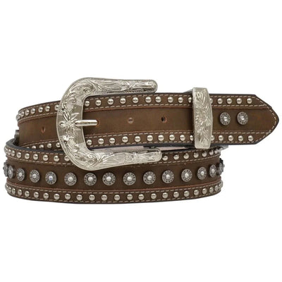 Brown Shotgun Shell Women's Belt