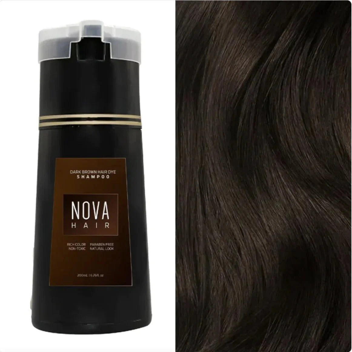 Champú Natural para el Cuidado del Cabello 3 en 1 para Hombres y Mujeres