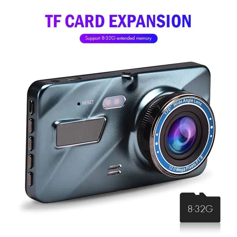 3 in 1 Full HD Night Vision Dual Dash Camera