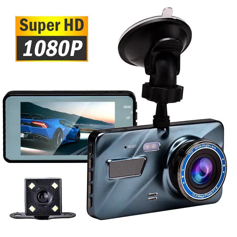 3 in 1 Full HD Night Vision Dual Dash Camera