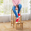 3-in-1 Folding Step Stool Ladder - Natural Rubber Wood