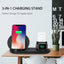 Dock de Carga Inalámbrico Qi 3 en 1 para Apple Watch, iPhone y AirPods