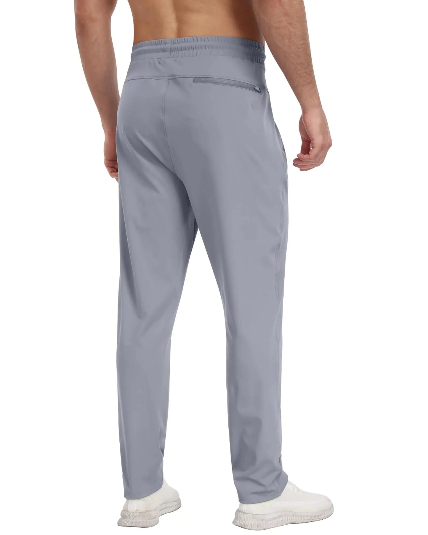 Pack de 3 Joggers Athlétiques pour Hommes avec Poches Zippées - XX-Large