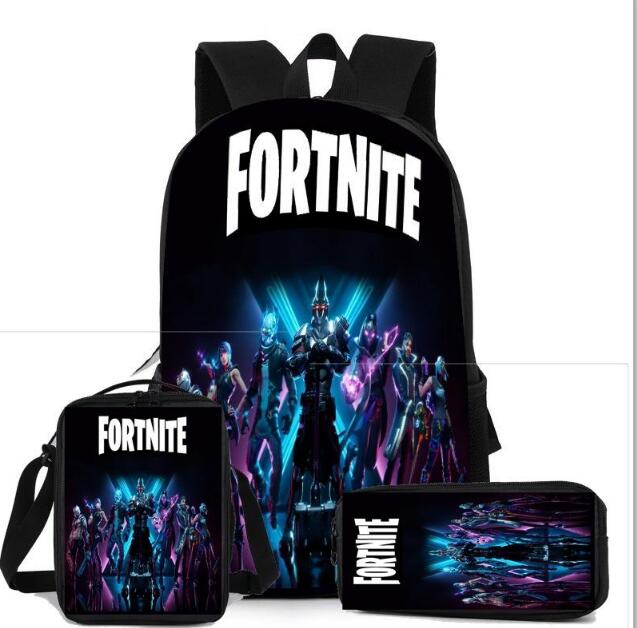 3 piece school Fornite Bags - Korvel