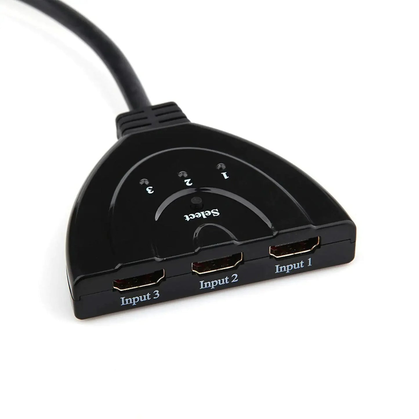 Cable Divisor HDMI de 3 Puertos para 1080p/4K - Adaptador Hub Versátil