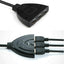 Cable Divisor HDMI de 3 Puertos para 1080p/4K - Adaptador Hub Versátil