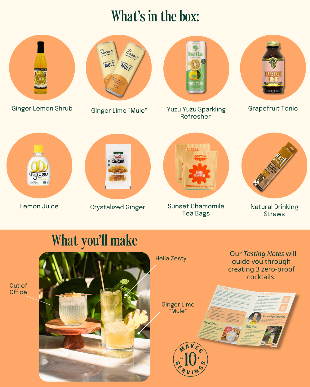 Le Kit de Cocktail Zéro-Alcool du Shrub Club