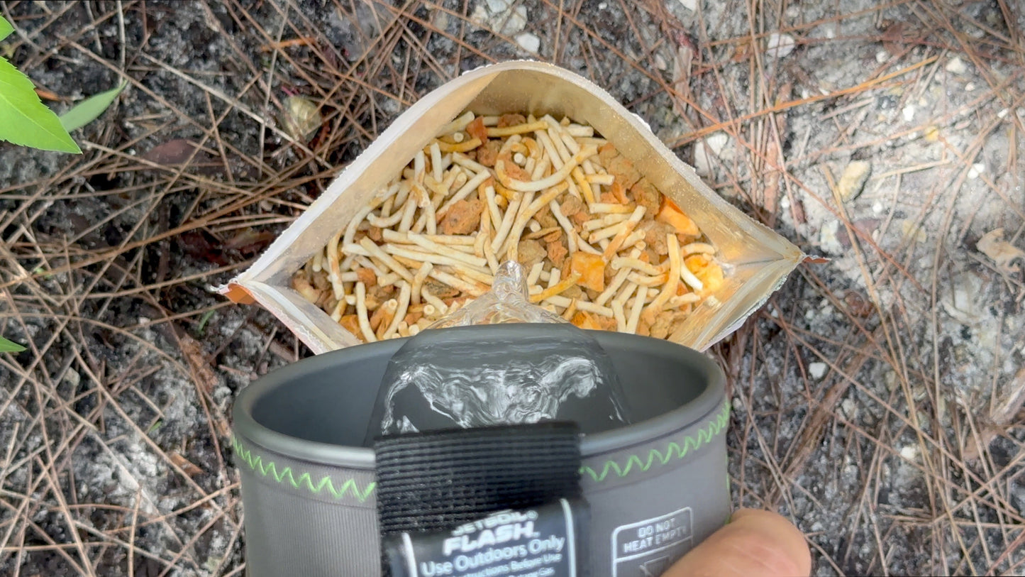 Repas de spaghetti à la viande de FOUNDATION Outdoors