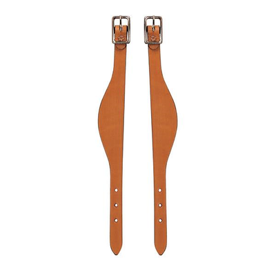Premium Honey Leather Flared Stirrup Hobbles - Korvel