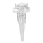 10K White Gold 1/3 Cttw Diamond Bypass Cocktail Ring - Size 4