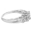 Anillo de Compromiso de Diamantes de 10K en Oro Blanco 1/2 Cttw - Talla 6-3/4