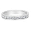 Bague en or blanc 14K avec diamants de 1/2 cttw - Taille 7