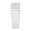 Bague de fiançailles en diamant en or blanc 14KT