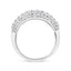 Bague en diamant en cluster en argent sterling .925 de 2,00 cttw - Taille 7