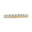 IGI Certified 1/2 Cttw Diamond 10K Yellow Gold Wedding Ring - Size 7