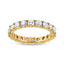 Anillo de Eternidad de Diamantes de 14K Oro Amarillo 2.00 Cttw - Talla 6.75