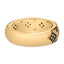 Bague géométrique en diamant champagne plaqué or jaune 10K - Taille 7