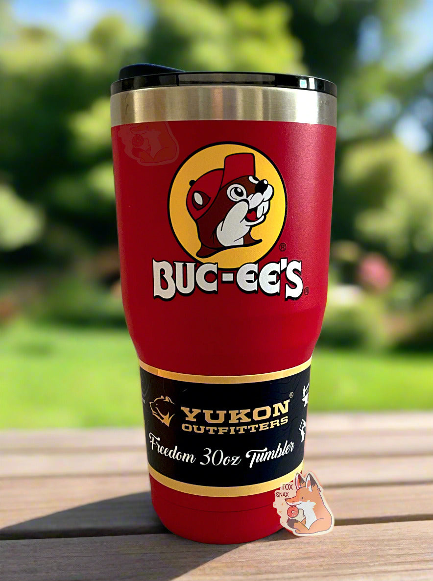 Tasse de 30 oz Rouge Buc-ee's Yukon Outfitters