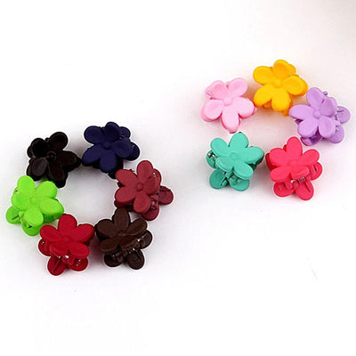 30 Pcs Mini Flower Hair Clips for Kids and Women