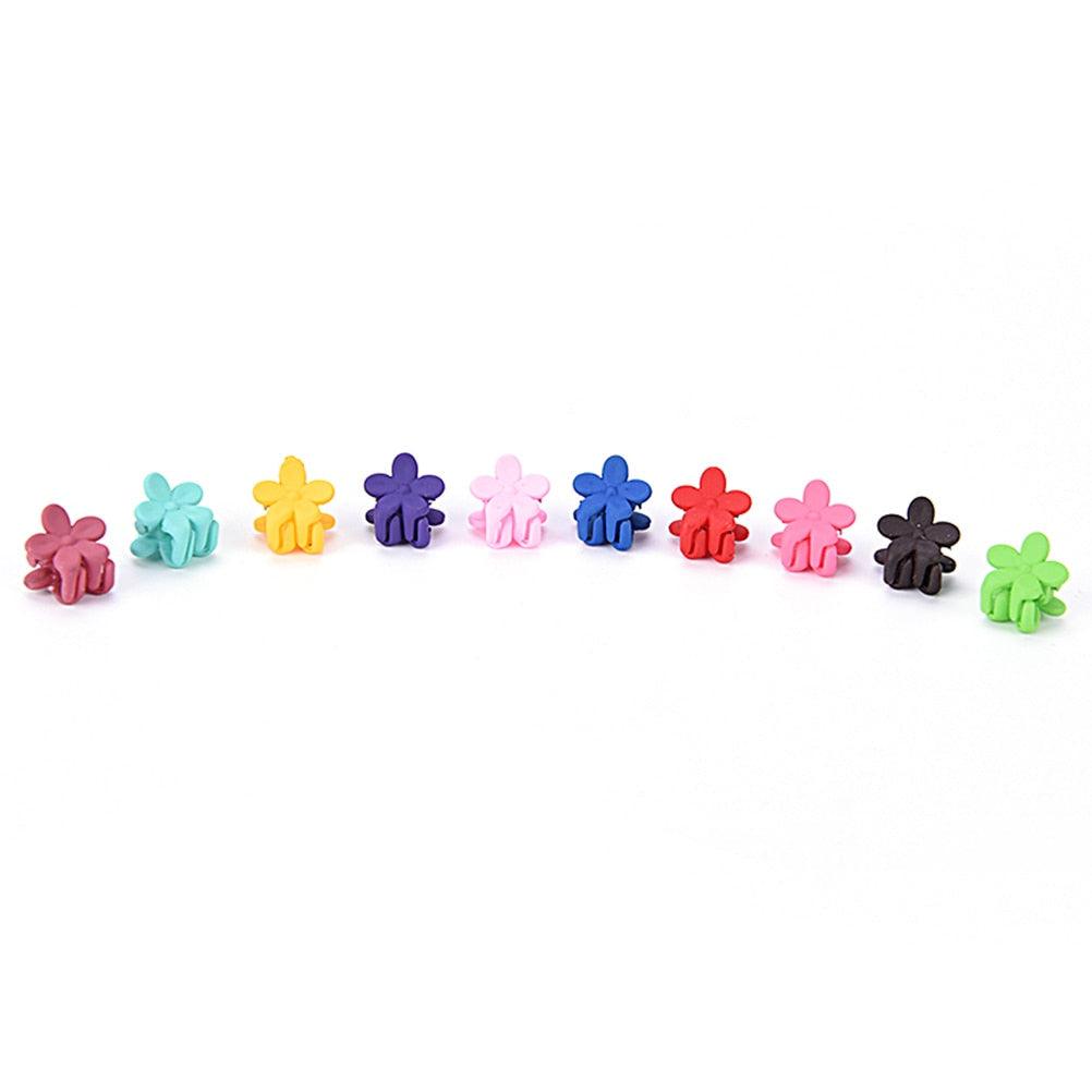 30 Pcs Mini Flower Hair Clips for Kids and Women
