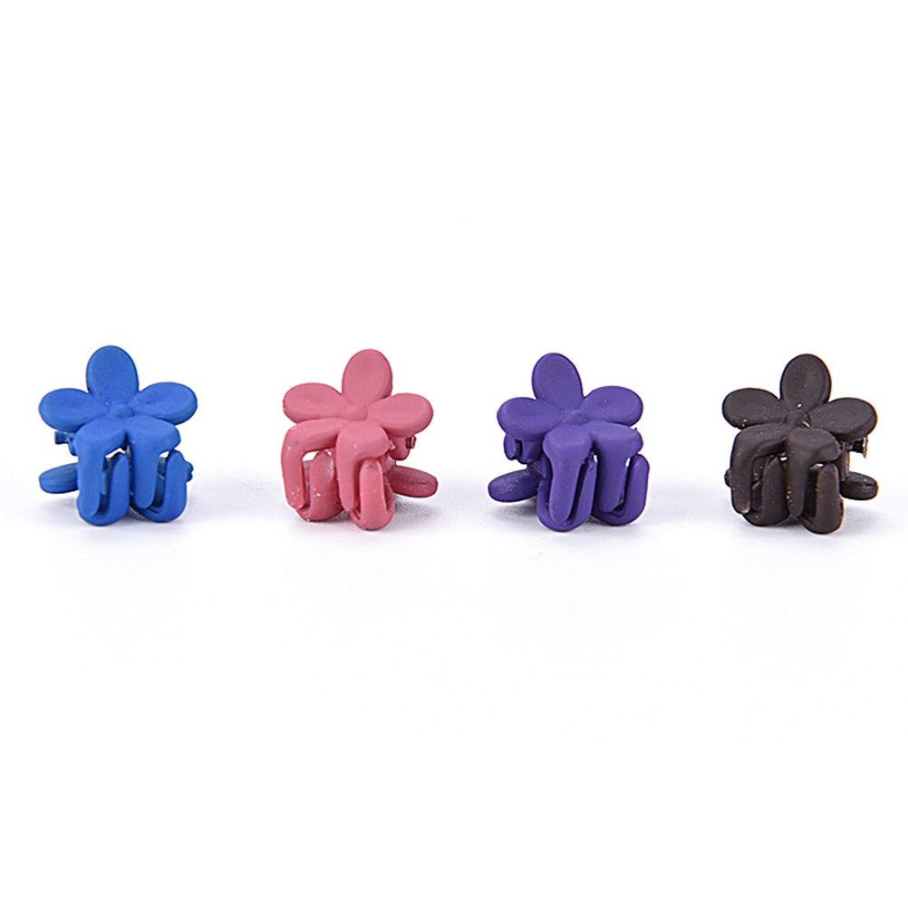 30 Pcs Mini Flower Hair Clips for Kids and Women