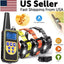 Collier de dressage pour chien étanche rechargeable de 3000 pieds
