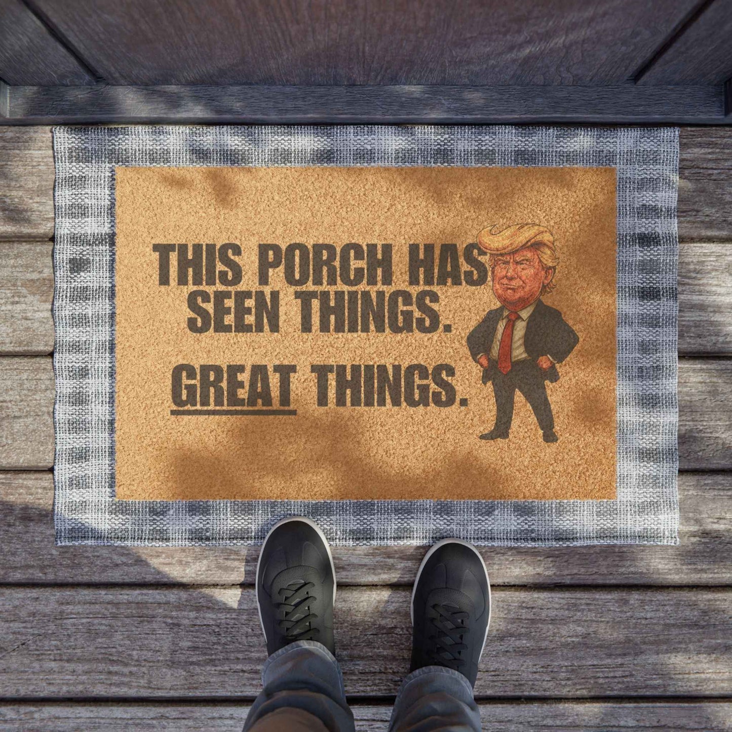 This Porch Has Seen Things Doormat