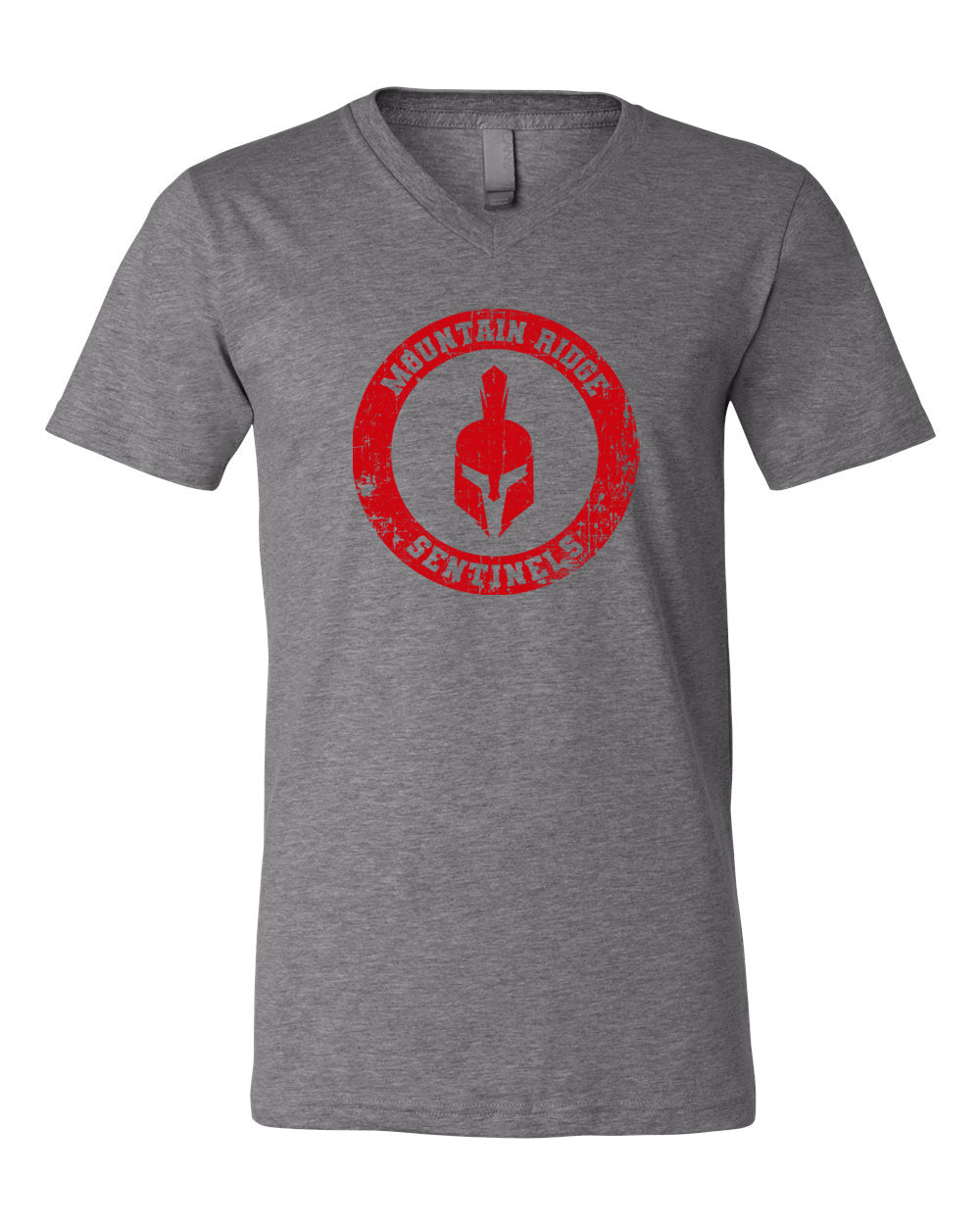 Unisex V Neck Sentinels Circle Tee