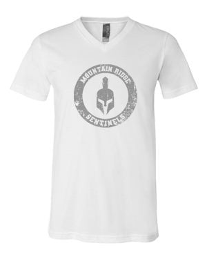 Unisex V Neck Sentinels Circle Tee