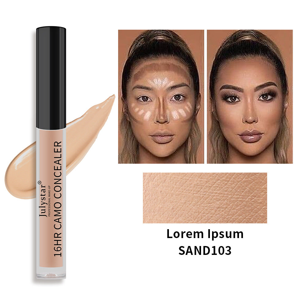 New Concealer Waterproof Non-Removal Concealer Liquid Concealer Cover Face Dark Circles Acne Marks Concealer - Korvel