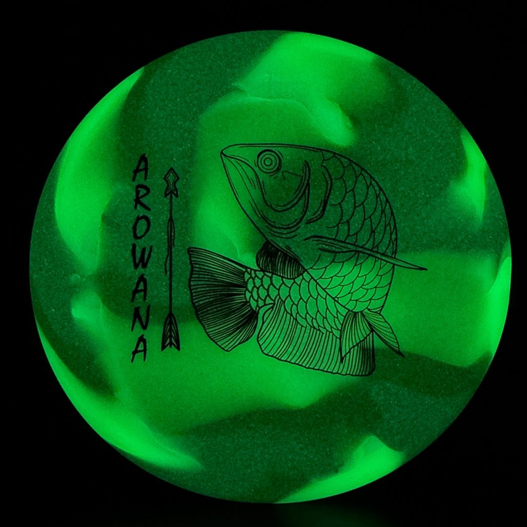 glO-G Arowana - Seafoam Disc Golf Putter