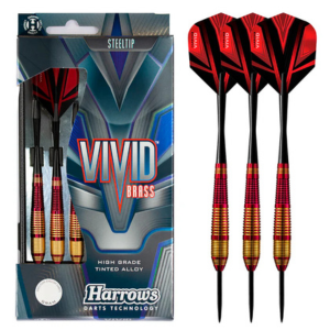 Vivid Color Steel Tip Darts by Harrows - Korvel