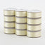 Super Bobs Poly #651 Ivory M-Style 12 Pack Pre-Wound Bobbins