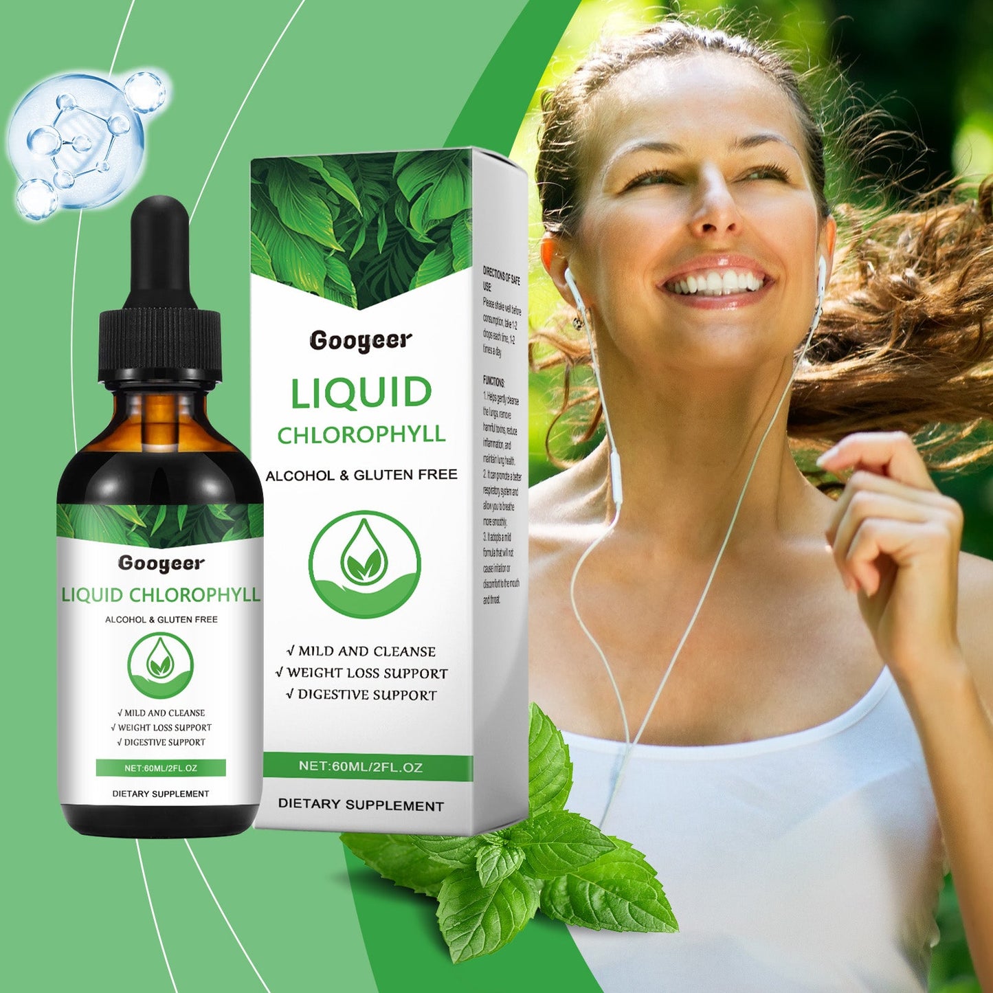 Liquid Chlorophyll Body Treatment - Korvel