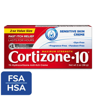 Cortizone-10 Maximum Strength Itch Relief Cream, 2 oz