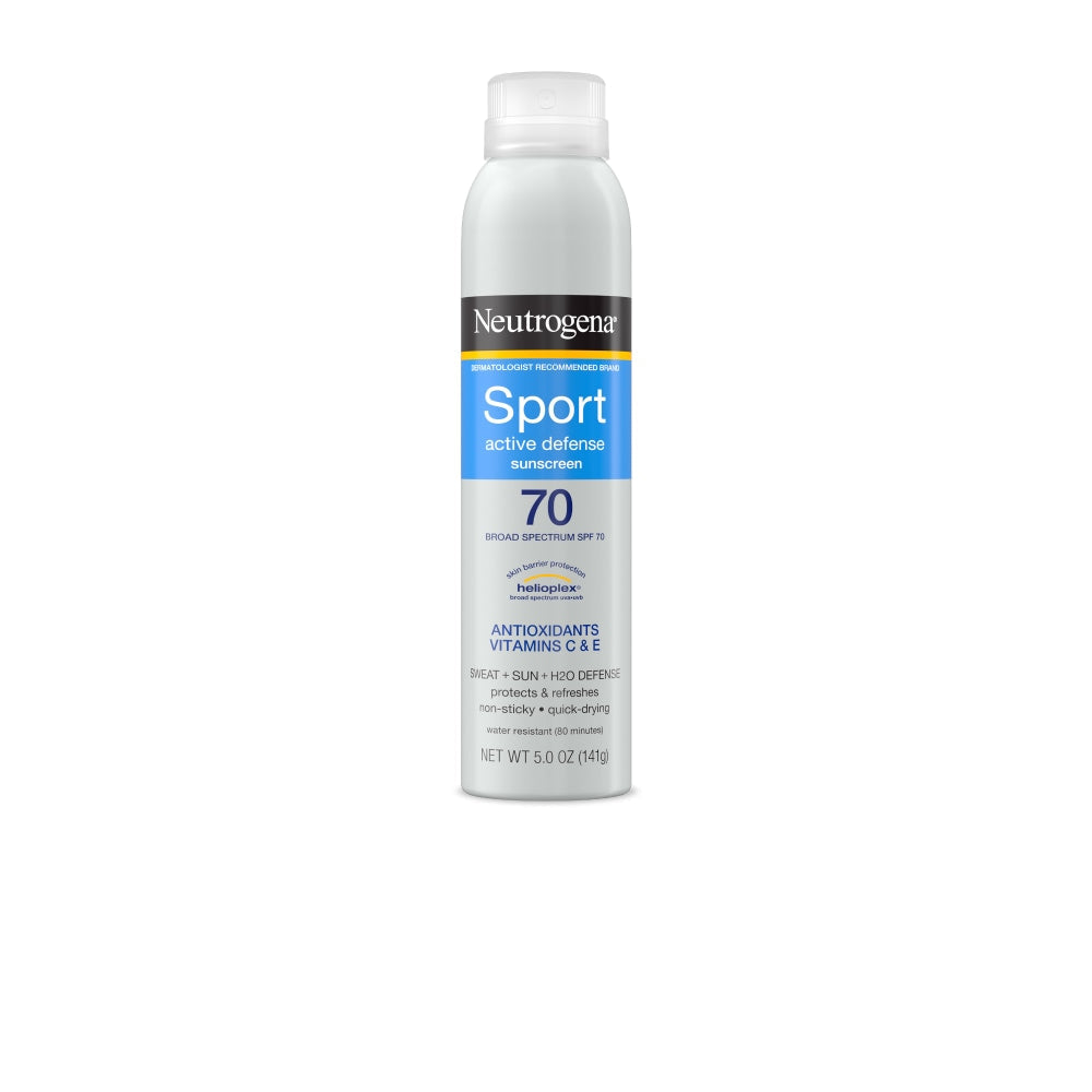 Spray solaire Neutrogena Sport Active Defense SPF 70 5,0 oz