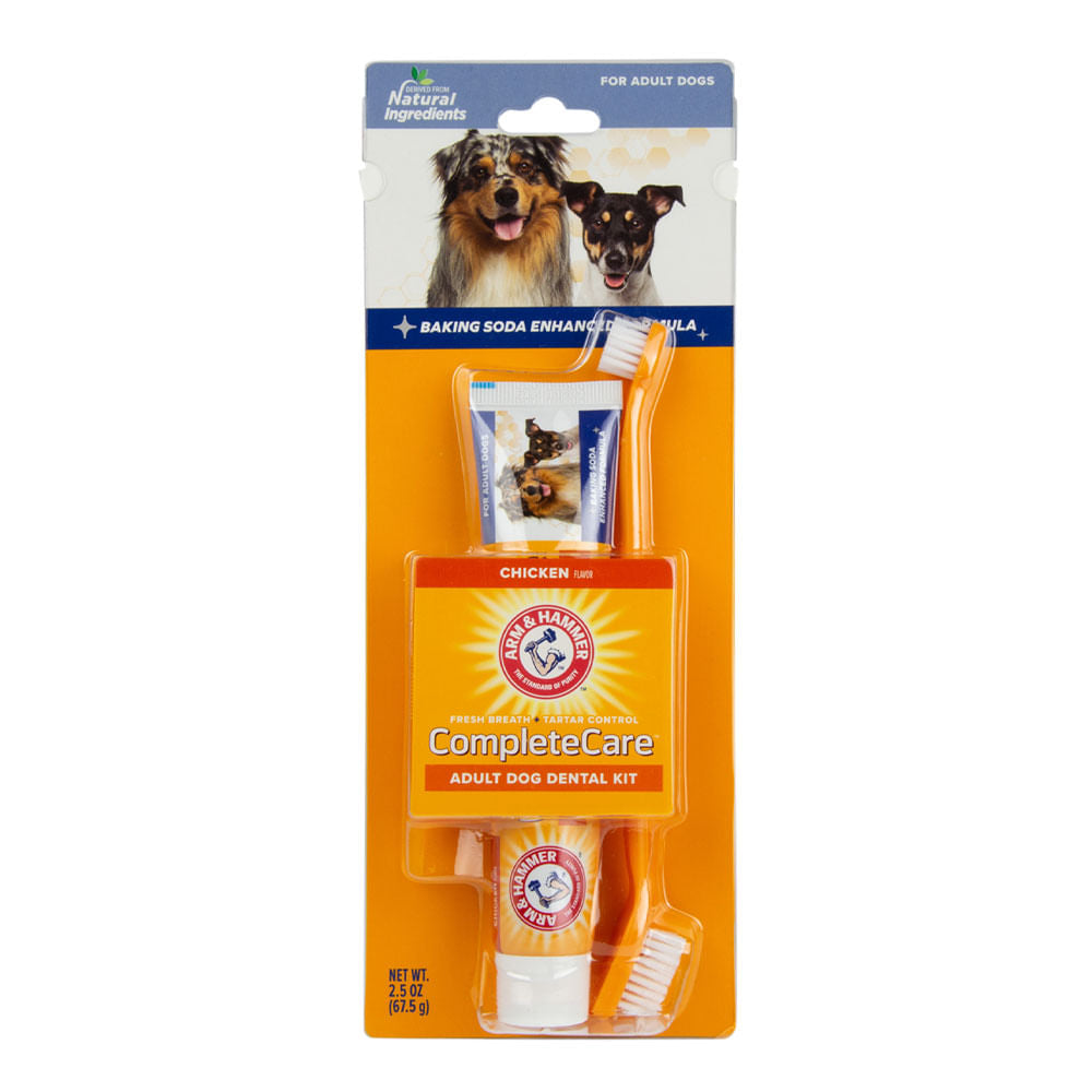 Kit de soins dentaires pour chiens adultes Arm & Hammer Complete Care 2,5 oz/2 ct