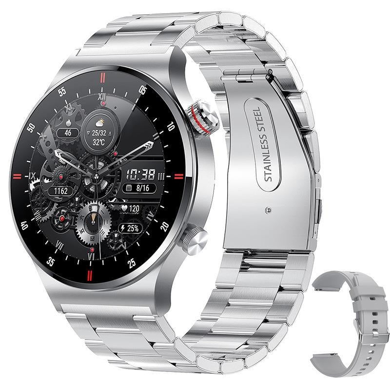 QW33 Smart Watch ECG+PPG Music Player Pedometer Bluetooth Call Smart Watch - Korvel