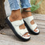 Casual Velcro Beach Sandals with Thick Sole