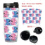 Stitch Stitch animation peripheral double-layer insulated plastic cup two-dimensional cartoon tea cup cold water kettle water cup - Korvel